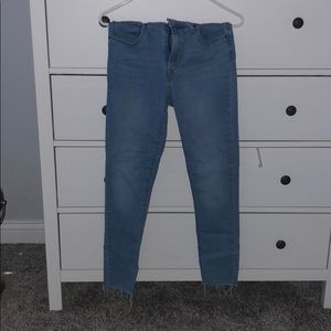 Levi’s 721 skinny high rise jeans